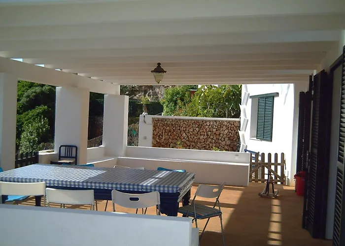 Preciosa Casa En Primera Linea Del Mar Nyaraló Biniatap de Dalt